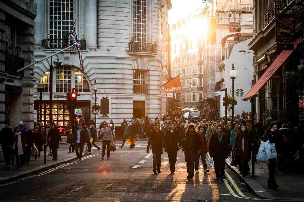 Europe Crowd Street