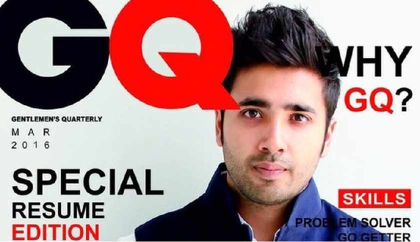 GQ-style resume