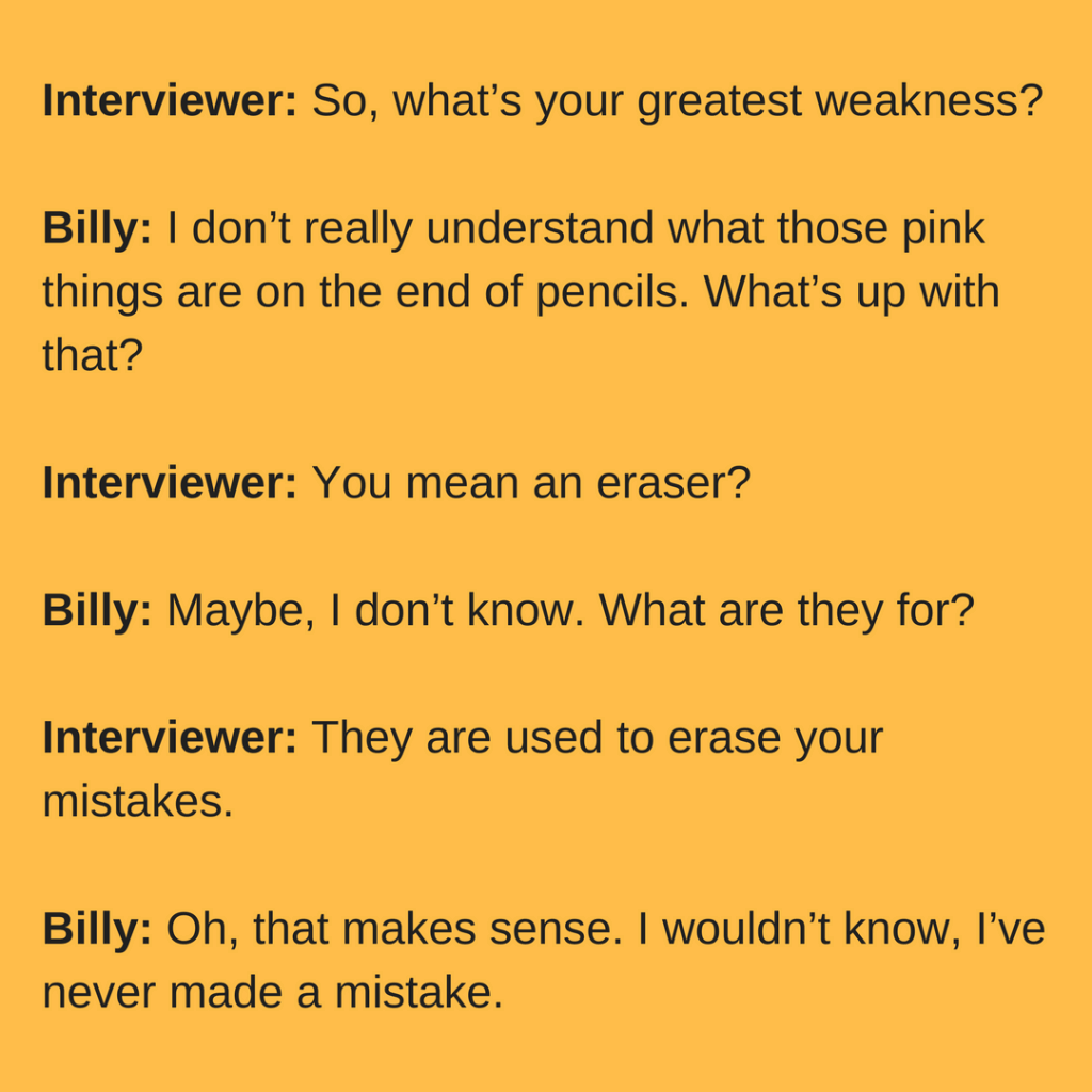 Greatest Weakness