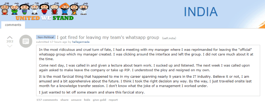 Leaving A WhatsApp Group Get Fired