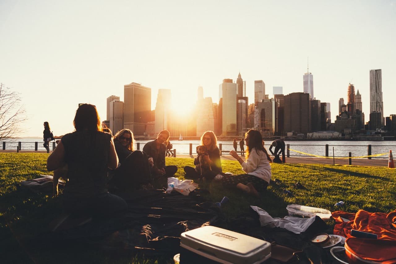 be social with people