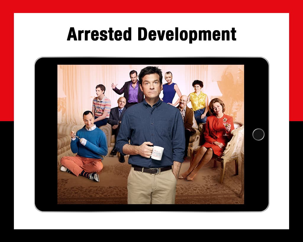 Arrested Development comedies on Netflix