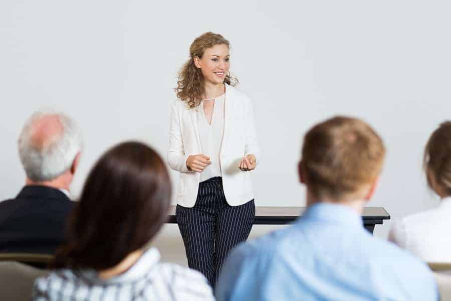 public speaking tips for presentation at work 