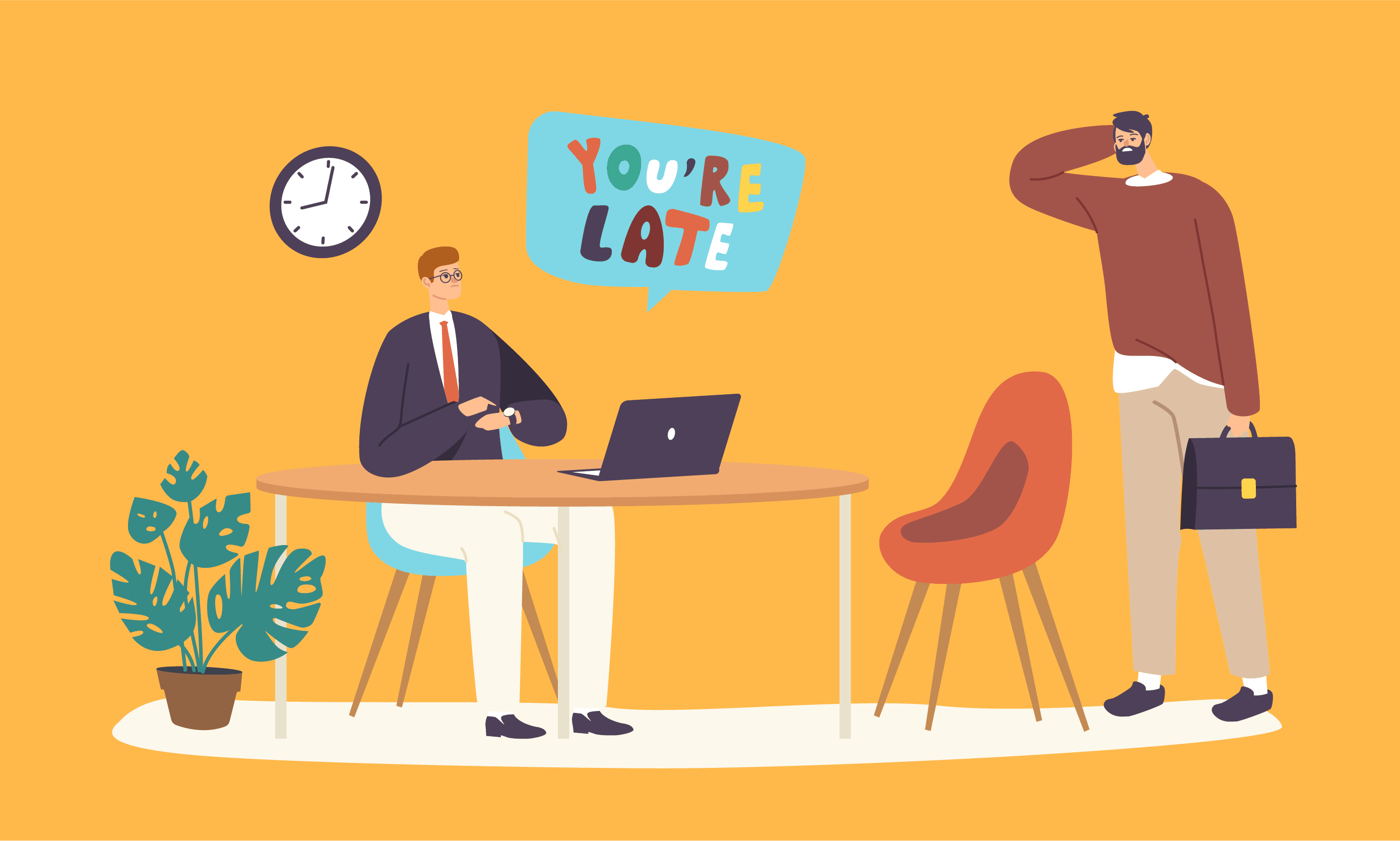 Writing an apology note for late arrivals in meetings 