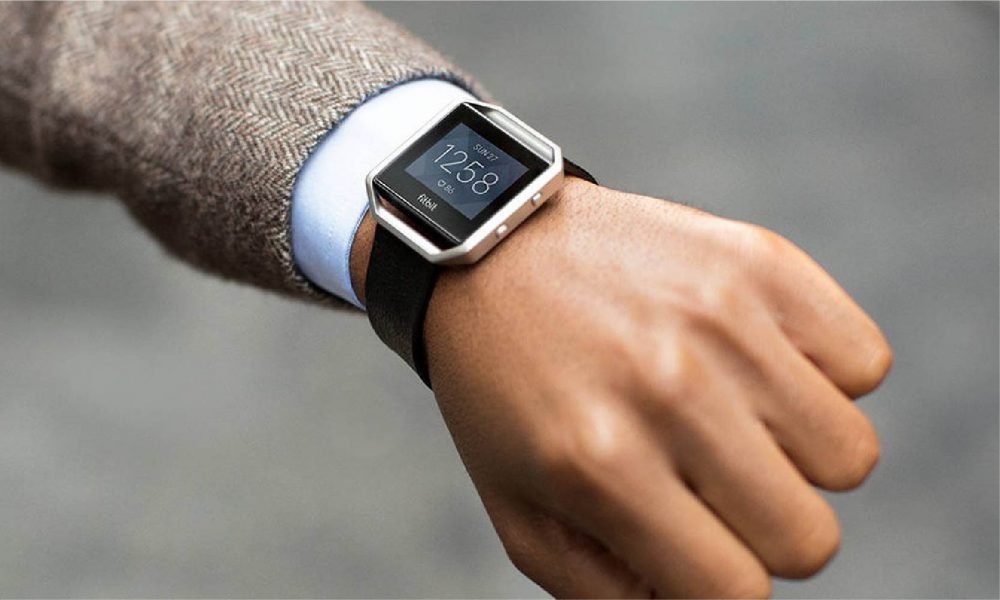 The FitBit Blaze from Gift Guide 2021