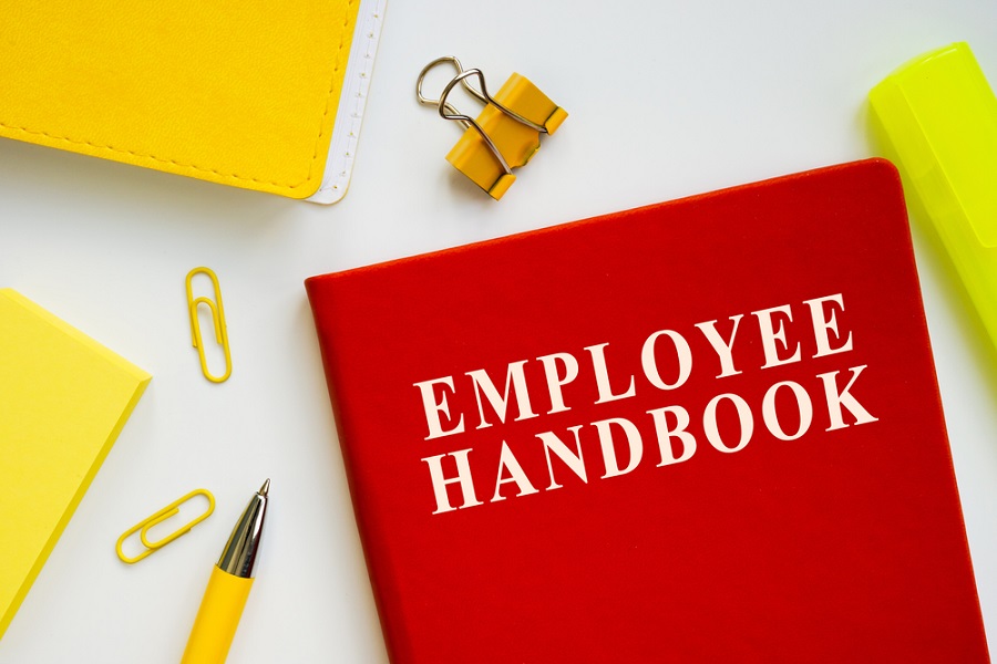 employee handbook topics for HR