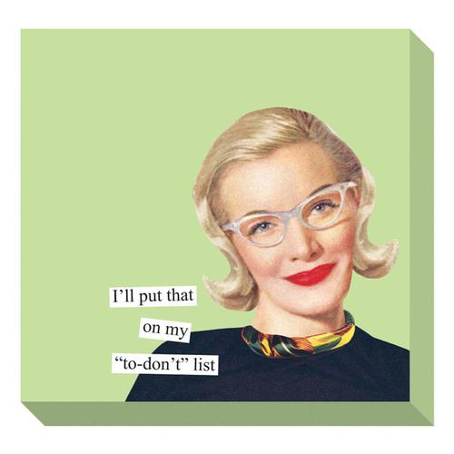 A set of funny post-it notes