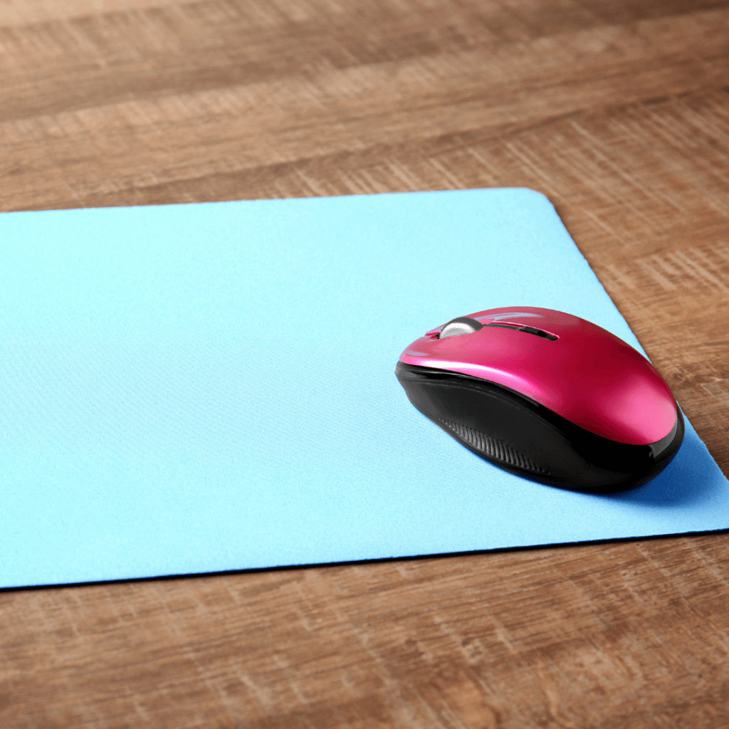 A novelty mouse pad.