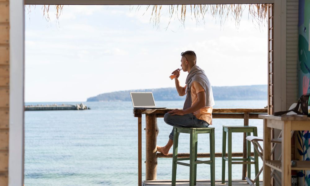 Remote worker vacation