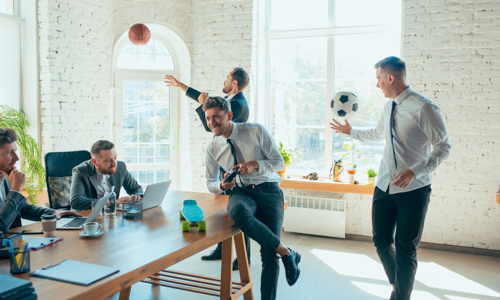 boys’ club at work