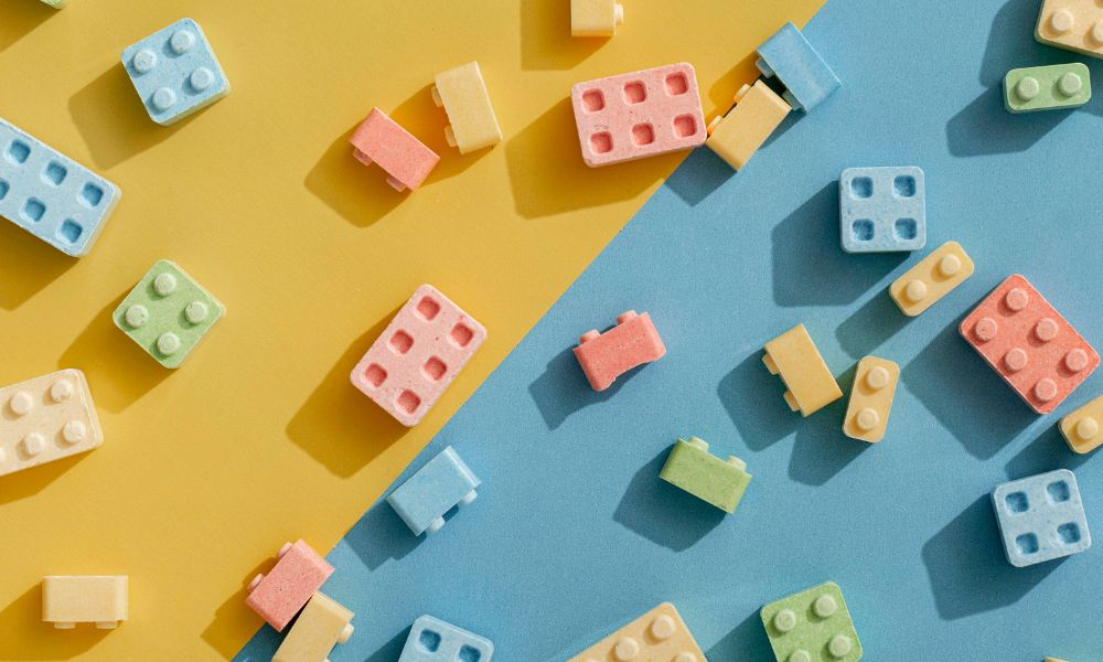 Deloitte well-being perks lego